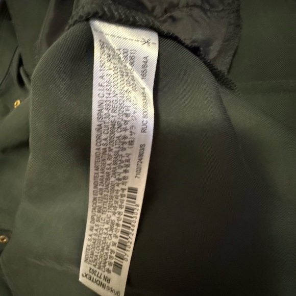 Zara Gray Utility Jacket with Relaxed Fit - Picture 9 of 9